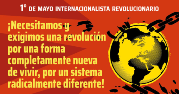 Poster for May Day from the Revolutionary Communist Group, Colombia