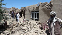 June 6, 2012, Logar province, Afghanistan, after a NATO airstrike that reportedly killed 18 civilians.