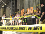 Stop Patriarchy Movement at St. Patrick's Cathedral NYC August 11, 2012