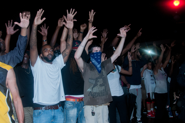 Ferguson, August 16. Photo: Li Onesto/revcom.us