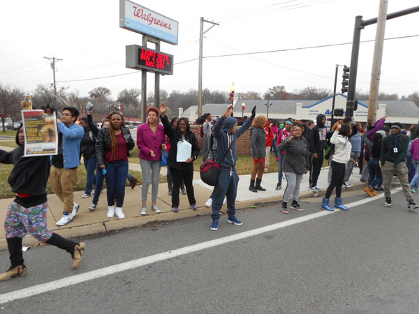 December 2 Ferguson High School Walkout