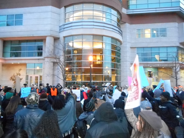 Hundreds in Ferguson-St. Louis County Protest No Indictment in Eric Garner Murder: “I Can’t ...