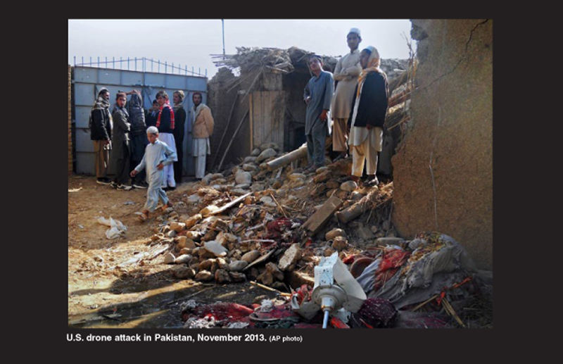 U.S. drone attack in Pakistan, November 2013