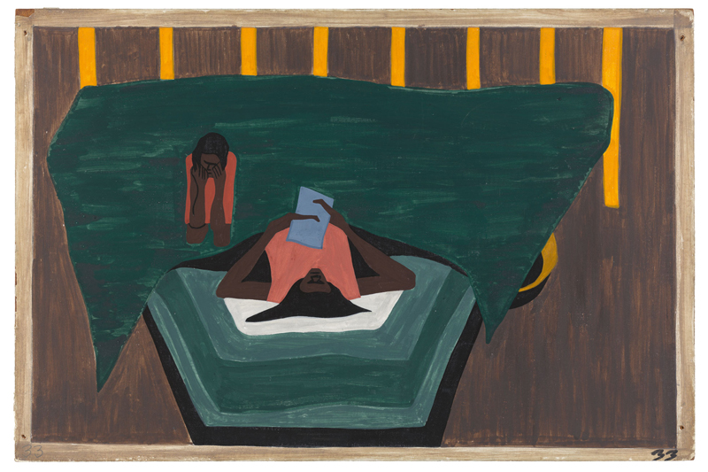 Jacob Lawrence "One-Way Ticket: Jacob Lawrence's Migration Series and Other Visions of the Great Movement North"—Panel 33