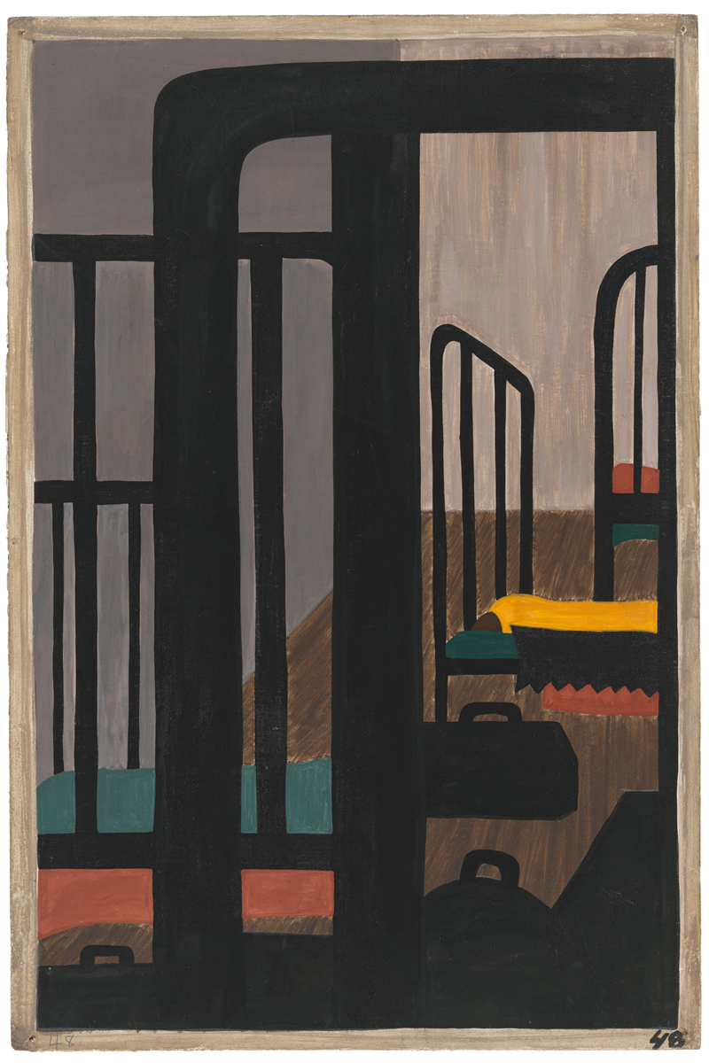 Jacob Lawrence "One-Way Ticket: Jacob Lawrence's Migration Series and Other Visions of the Great Movement North"—Panel 48