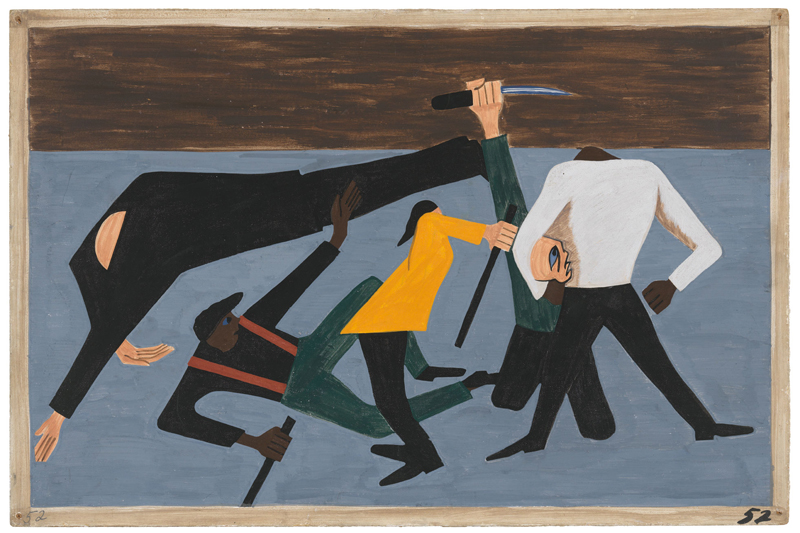 Jacob Lawrence "One-Way Ticket: Jacob Lawrence's Migration Series and Other Visions of the Great Movement North"—Panel 52