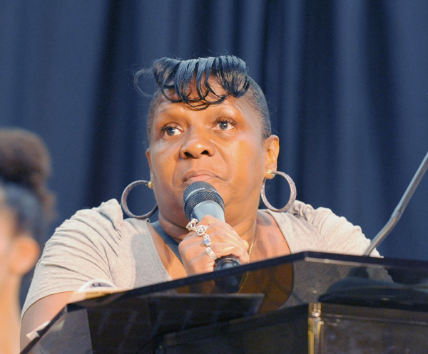 Joanne Mickens, whose son Corey Mickens was murdered by the NYPD in 2007