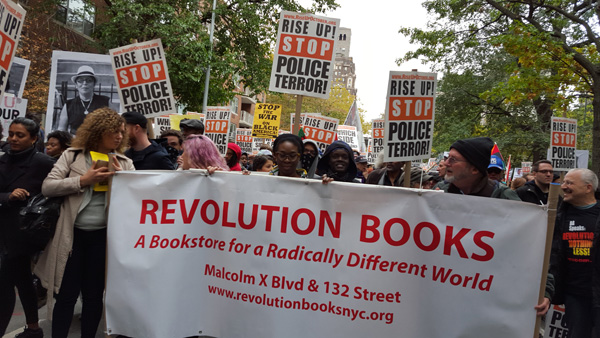 Revolution Books at October 24 Rise Up October