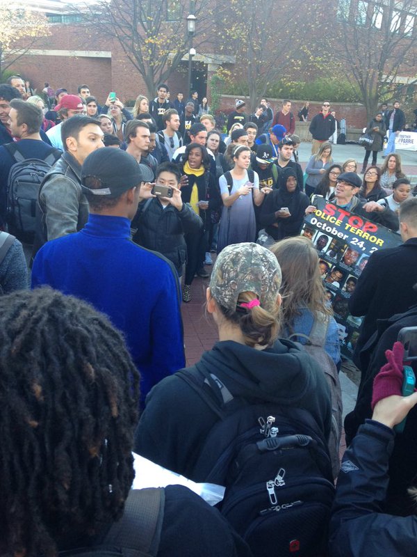 Revcoms and students at Mizzou