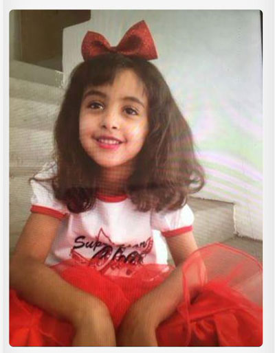 Nawar al-Awlaki, de 8 años de edad, una de las nueve criaturas menores de 13 años que murieron en el ataque del 29 de enero, 2017.