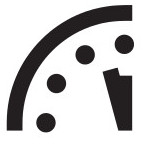 Doomsday clock from the Bulletin of Atomic Scientists