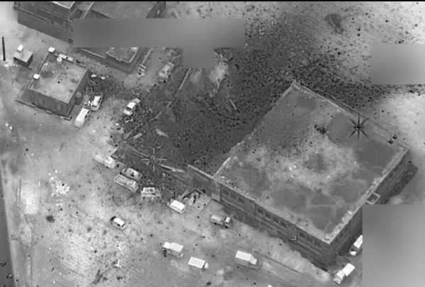 Airstrike of a mosque in Syria