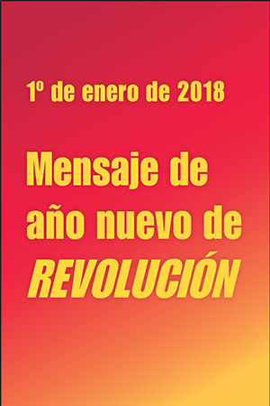January 1, 2018 -- New Year's Message from REVOLUTION