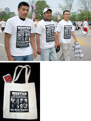 Wanted T-shirt and Tote Bag