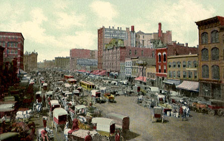 Chicago's Haymarket 1880s