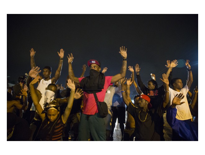 Ferguson, Missouri, August 16. Photo: Reuters