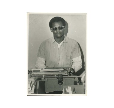 Typing in prison, late 1960s