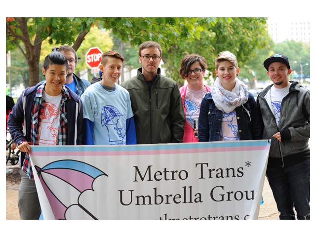 Oct 11: Transgender rights activists.   Photo: Li Onesto/<em>Revolution</em>/revcom.us