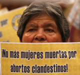 Mexico City protest in support of abortion rights