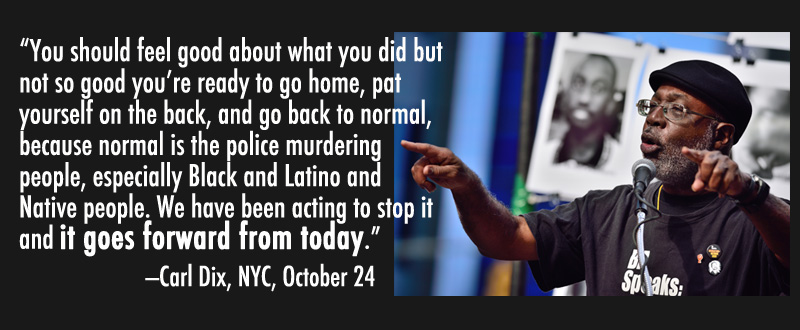 Carl Dix on Rise Up October