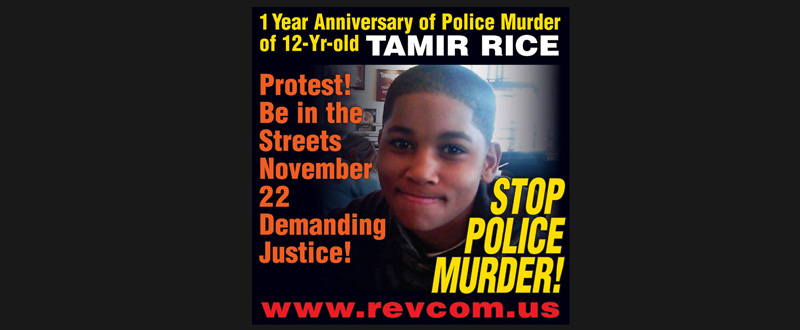 Tamir Rice 1 year anniversary