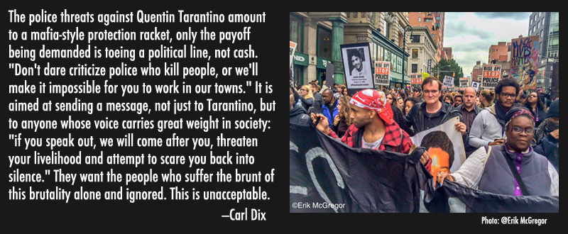 Carl Dix on Attacks on Tarantino