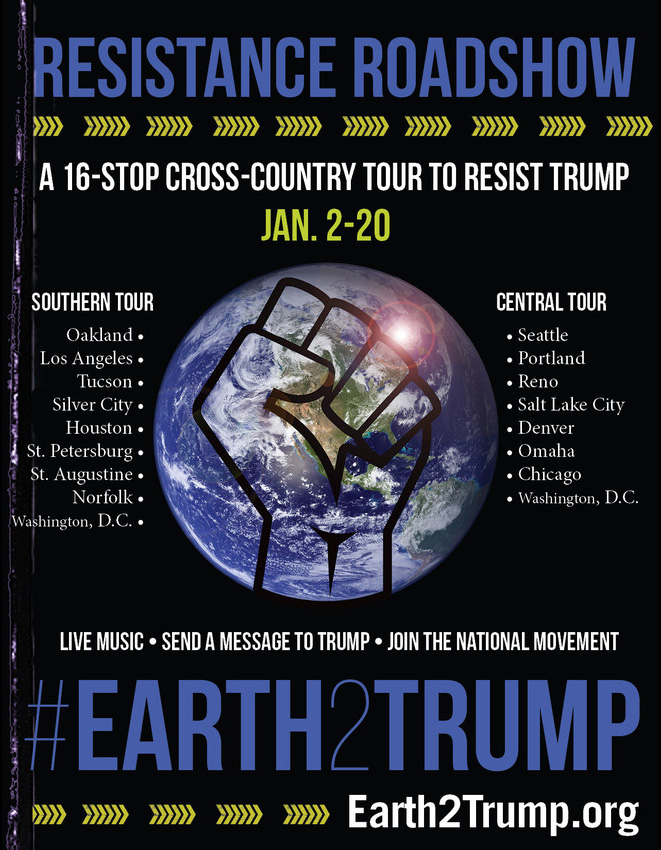 Earth2Trump Resistance Roadshow