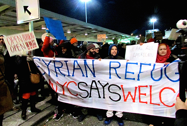 JFK airport, January 29