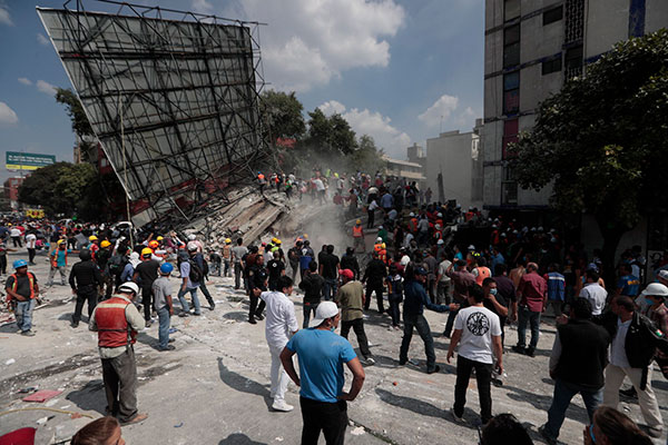 Mexico City Earthquake September 19, 2017