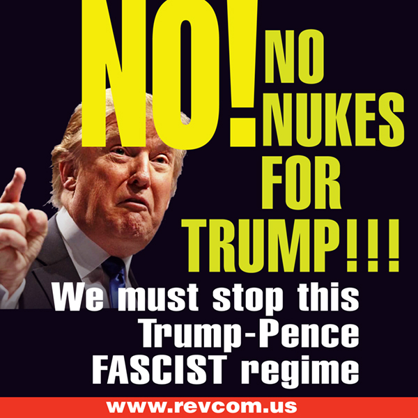 No Nukes for Trump!