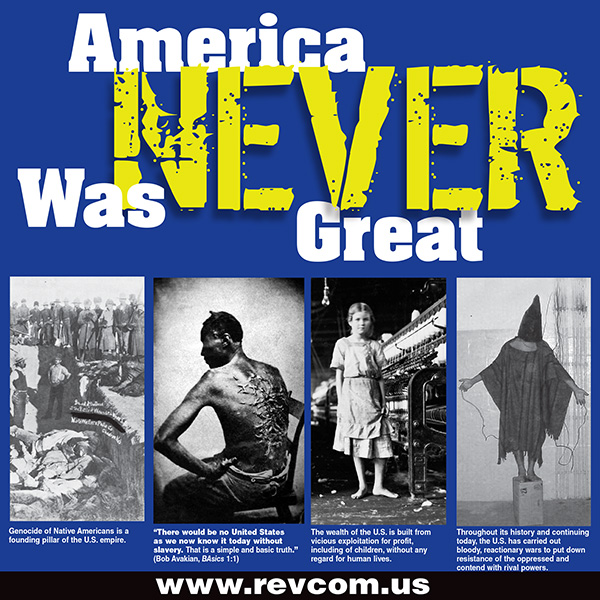 American Never Was Great