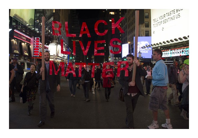 NYC, 11/24: NYC Black Lives Matter. Photo: Denise Hassanzade Ajiri