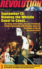 Revolution #281, September 2, 2012 - front page