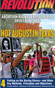 Revolution #348, August 10, 2014 - front page
