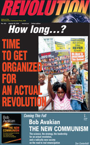 Revolution #453, August 22, 2016 - front page