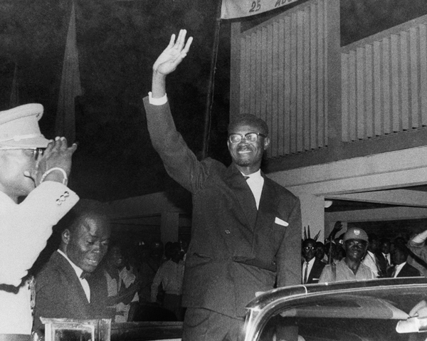President Patrice Lumumba waves to crowds in Leopoldville, Congo, in August 1960. Lumumba was a nationalist leader in newly-independent Congo, a country in central Africa. Photo: AP