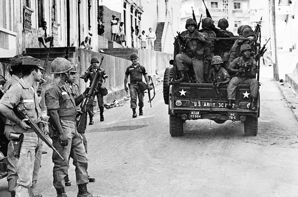 On April 28, 1965, the U.S. sent thousands of troops to invade the Dominican Republic in order to brutally crush the mass armed rebellion that arose on April 24.