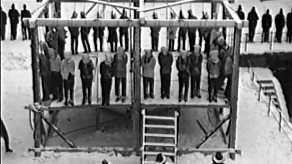 Lynching of 38 Dakota (Santee Sioux) men, December 26, 1862