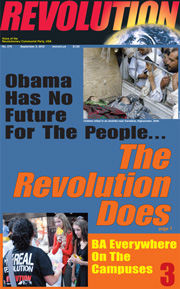 Revolution #279, September 2, 2012 - front page