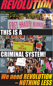 Revolution #312, August 4, 2013 - front page