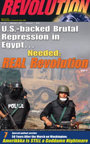 Revolution #315, September 1, 2013 - front page