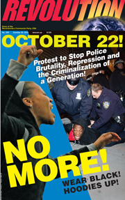 Revolution #320, October 20, 2013 - front page