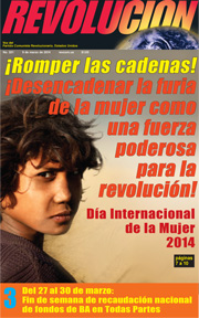 Revolución #331, 9 de marzo de 2014 - portada