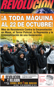 Revolución #357, 13 de octubre de 2014 - portada