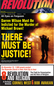 Revolution #362, November 24, 2014 - front page