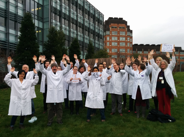 UW scientists say "Hands Up, Don't Shoot"