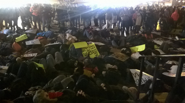 Boston, Copley Square, December 31