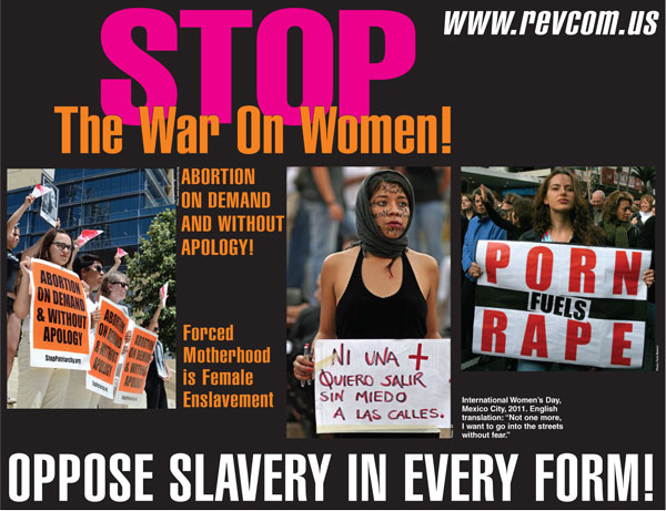 War on Women poster