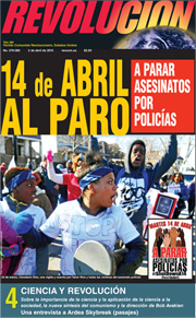 Revolución #379-380, 5 de abril de 2015 - portada