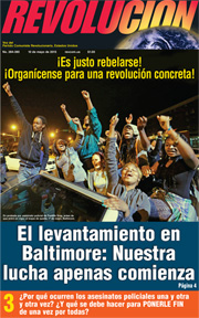 Revolución #384-85, 4 de mayo de 2015 - portada